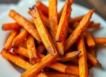 Frites de patate douce