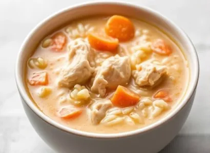 Soupe de Poulet et Riz