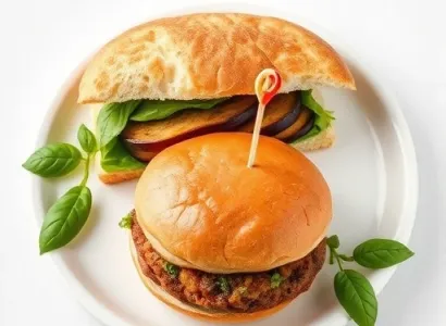 Sandwich végétarien au ciabatta