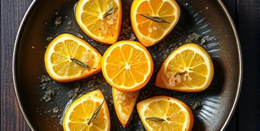 Mangues au citron et sucre