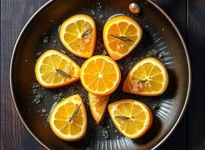 Mangues au citron et sucre
