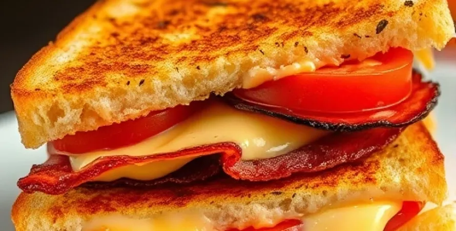 Grilled Cheese au Bacon