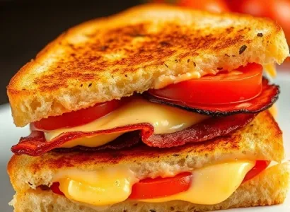 Grilled Cheese au Bacon