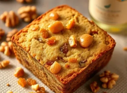 Pain aux courgettes et raisins