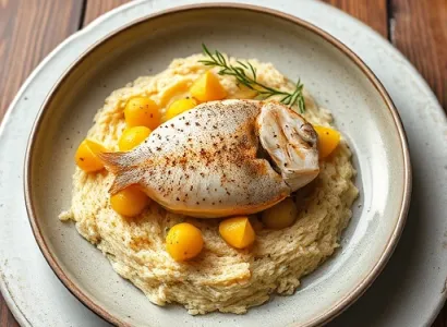Tilapia au panure de pomme de terre