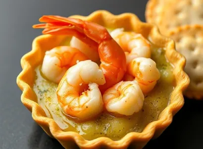 Tarte aux crevettes
