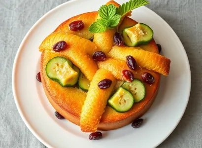 Pain au courgette hawaien