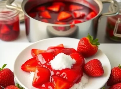 Confiture de fraises