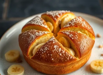 Pain de maïs aux bananes et noix de coco