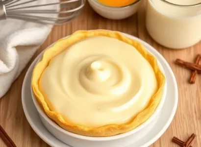 Crème pâtissière à la vanille