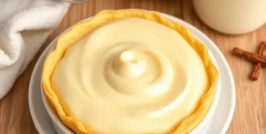 Crème pâtissière à la vanille
