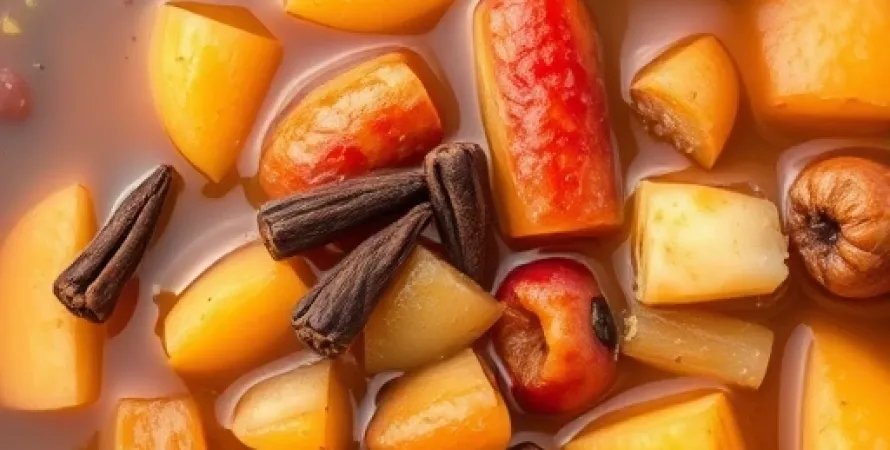 Compote de fruits secs