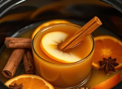Cidre chaud au crocker