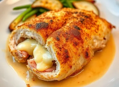 Cordon bleu de poulet