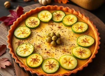 Tarte aux courges traditionnelle