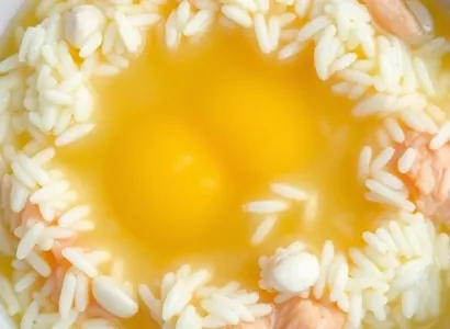 Potage au citron et oeufs