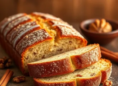 Pain aux épices et noix