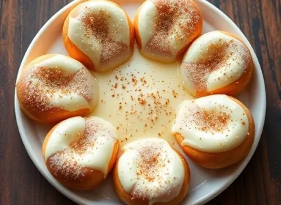 Gaufres au lait chaud