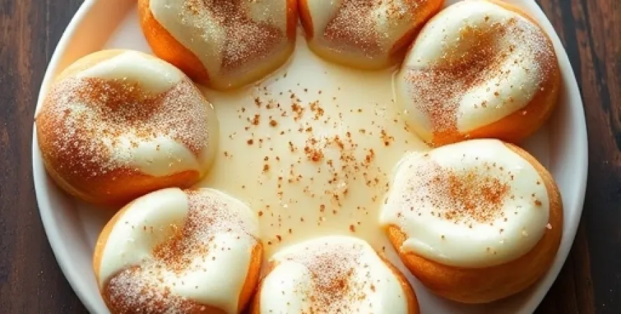 Gaufres au lait chaud