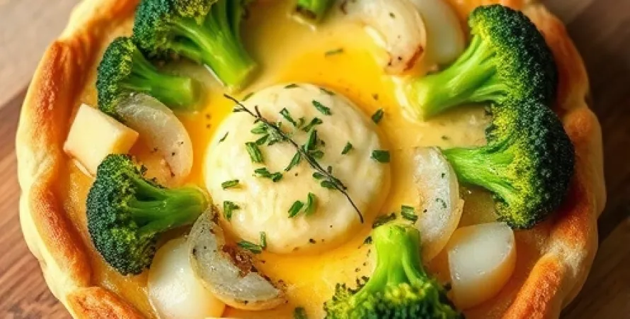Tartines au broccoli et au cheddar
