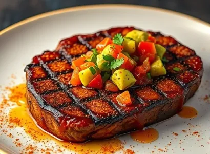 Steak T-Bone au style Tex-Mex