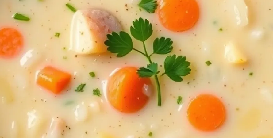 Potage de pommes de terre