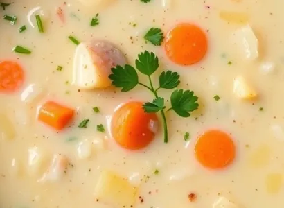 Potage de pommes de terre