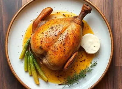 Poitrine de poulet au fromage et épinards