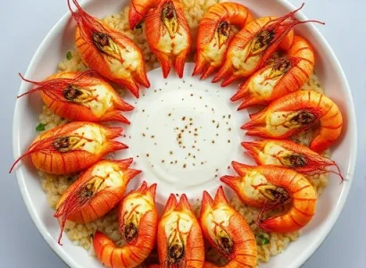 Crevettes au Mozambique