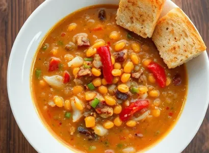 Soupe de lentilles égyptienne