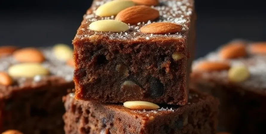 Brownies au chocolat et amandes