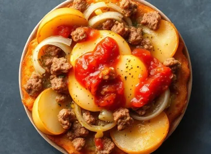 Viande hachée aux pommes de terre
