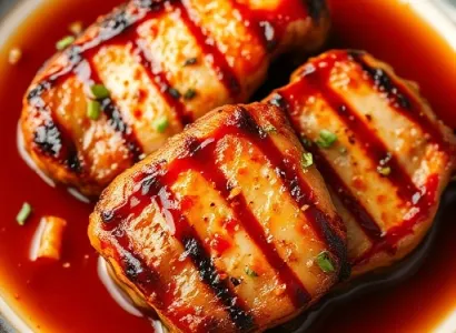 Côtes de porc à l'asiatique