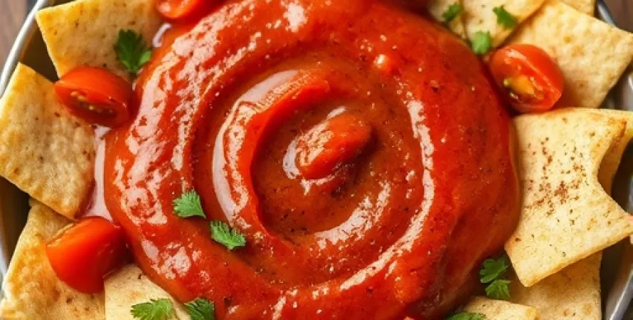 Sauce aux tomates et à la coriandre