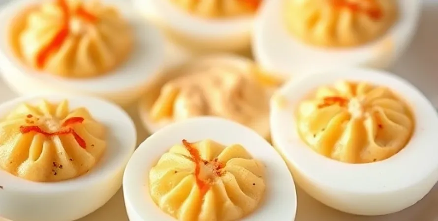 Oeufs durs à la mayonnaise