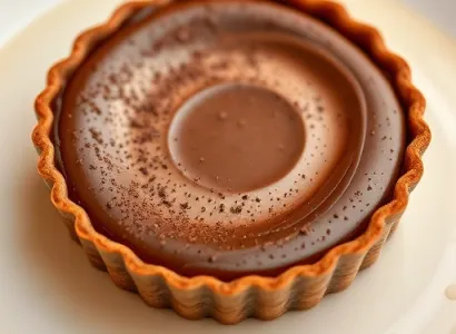 Tarte au chocolat au lait ribot