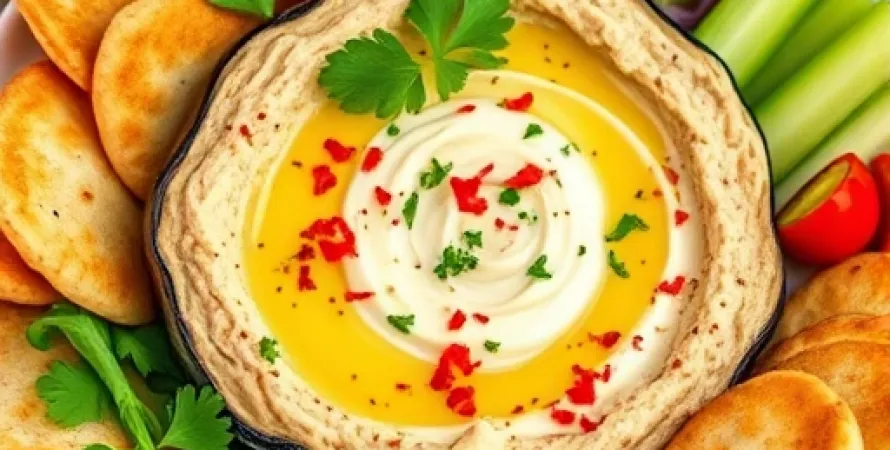 Dip d'aubergine