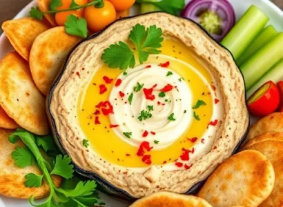 Dip d'aubergine