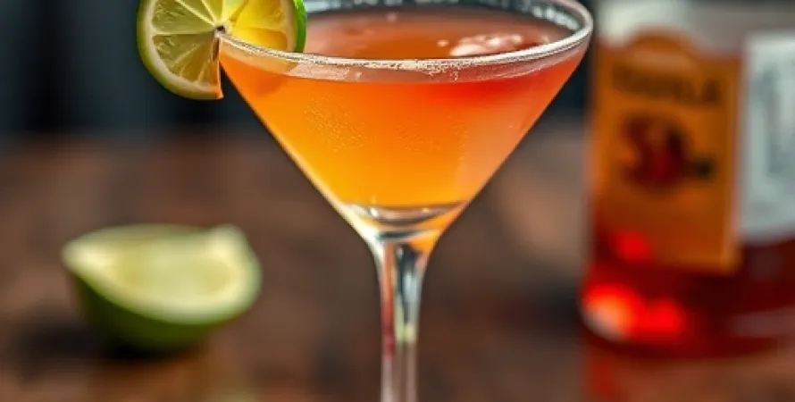 Cocktail Cosmopolitan mexicain