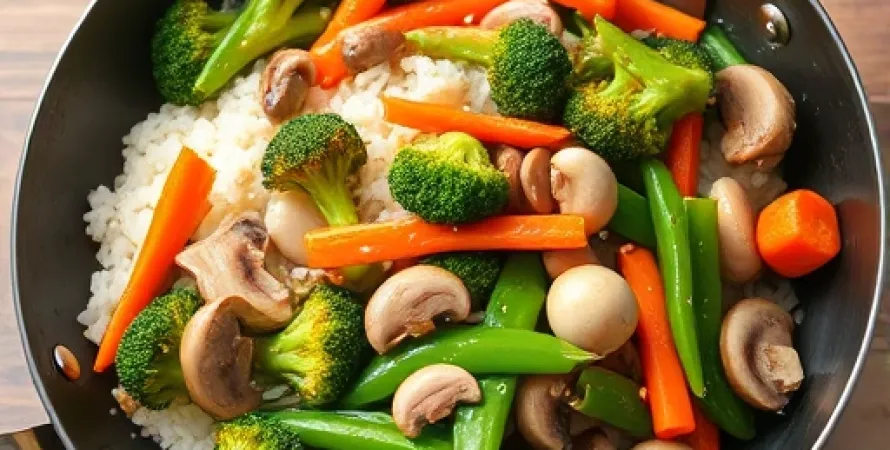 Pôelées de légumes chinois