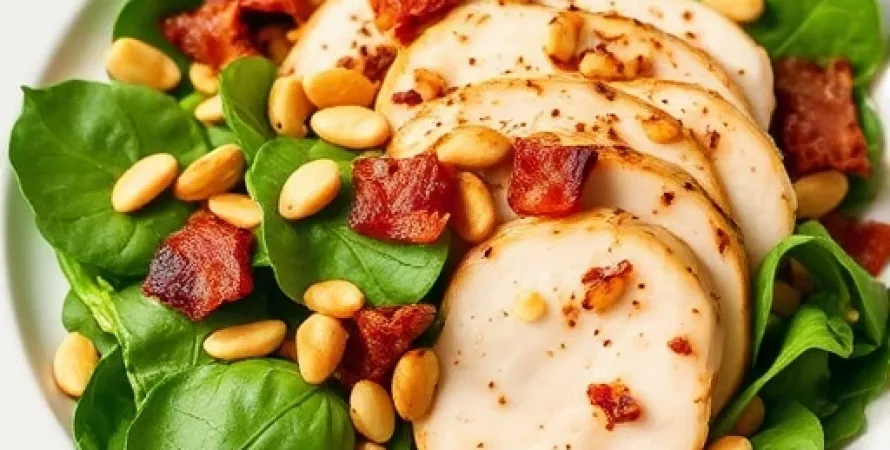 Salade estivale au poulet
