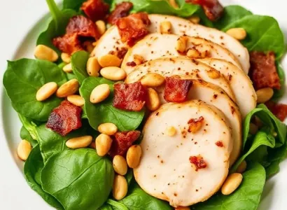 Salade estivale au poulet