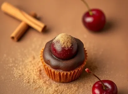 Bites au chocolat et aux cerises