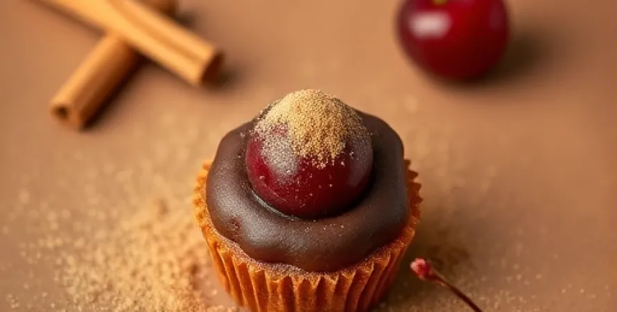 Bites au chocolat et aux cerises