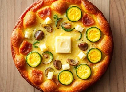 Torte aux courgettes