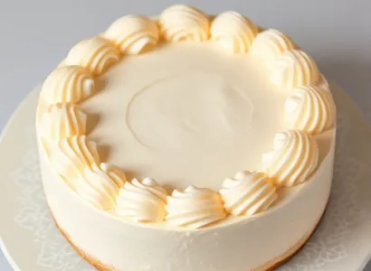 Gâteau blanc
