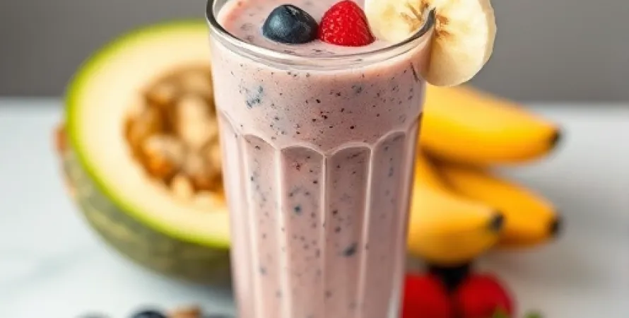 Smoothie aux fruits