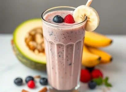 Smoothie aux fruits