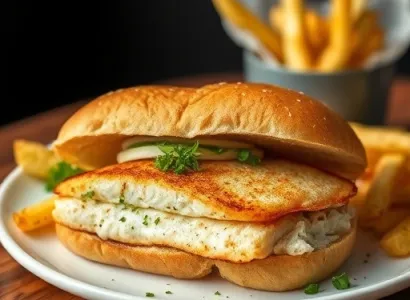 Sandwich de Walleye