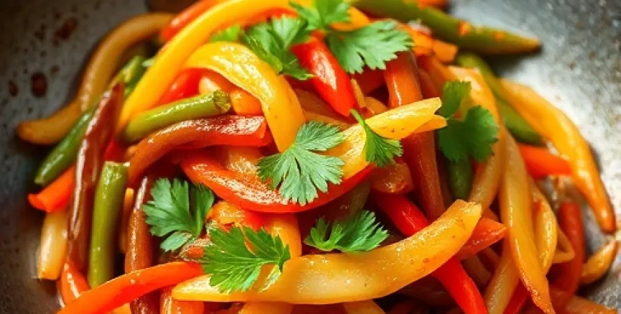 Poêlée de légumes asiatique